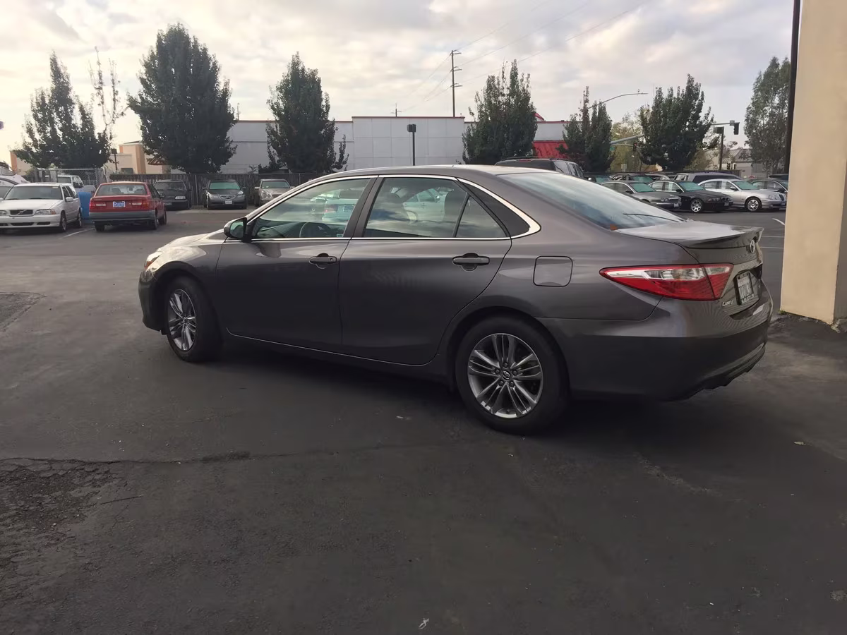 Toyota Camry before tinting — example