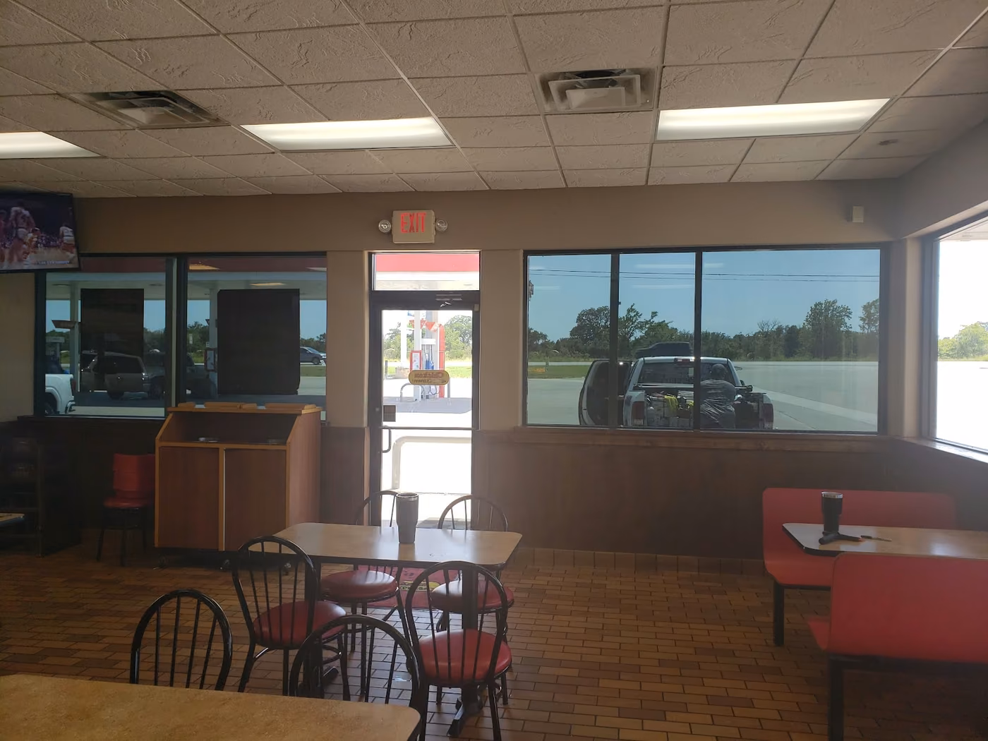 Commercial window tint on restaurant windows - San Antonio